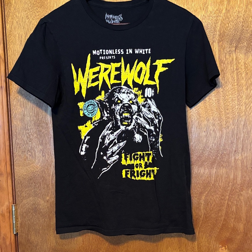 Motionless In White Werewolf Graphic T-Shirt S